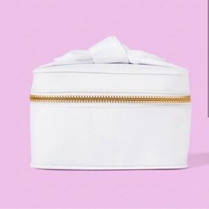 Stoney Clover Lane x Target White Knotted Open top pouch/vanity case